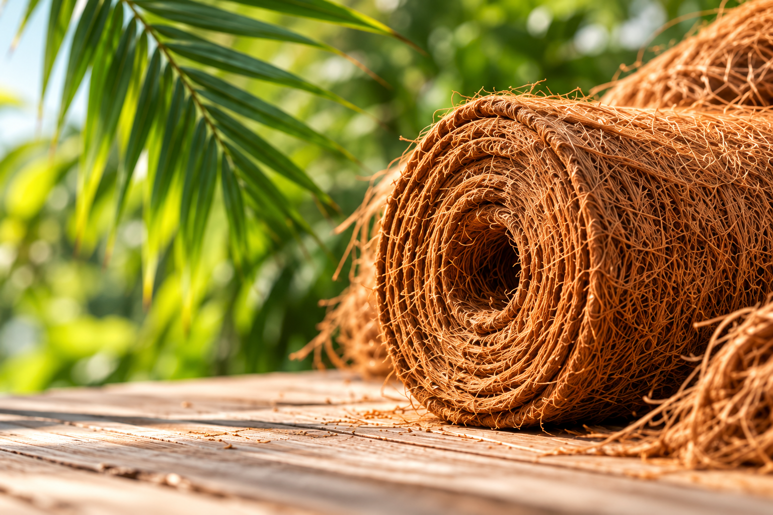 Natural Coir Roll - Feeble Exports